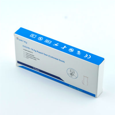 質  2019-NCoV Ag Saliva Sputum Antigen Rapid Test Kits Room Temperature 工場