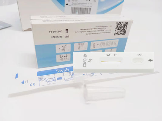 質  OEM ODM Welcome Swab Antigen Rapid Test 15 Minutes Disposable 工場