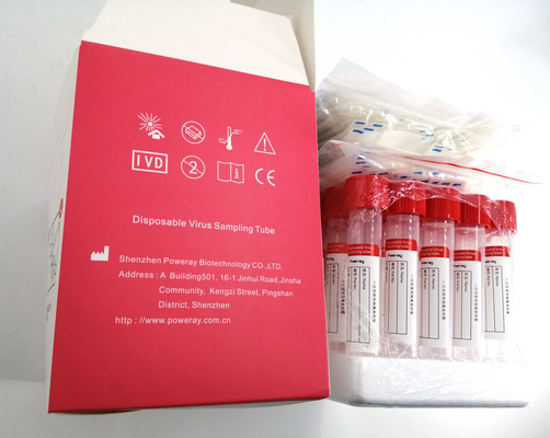 使い捨て可能なエチレン オキシドの殺菌VTMのキット診断6ml