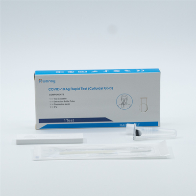 新しいCoronavirus SARSCoV 2の抗原急速なテスト キットのコロイド金の技術